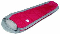 【CAPTAIN STAG】 日本戸外品牌 孩子用的mummy型睡袋300<紅色> M-3447
