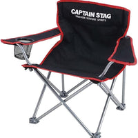 【CAPTAIN STAG】 日本戸外品牌 折疊休息椅(迷你) 黑色 M-3865