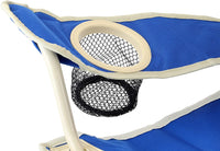 【CAPTAIN STAG】 日本戸外品牌 躺椅<迷你>（海洋藍） M-3907
