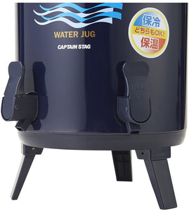 【CAPTAIN STAG】 日本戸外品牌 水壺10L（海軍藍） M-5034