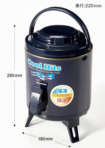 【CAPTAIN STAG】 日本戸外品牌 水壺3L（海軍藍） M-5085