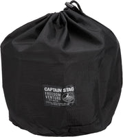 【CAPTAIN STAG】 日本戸外品牌3層鋼野營鍋套裝L組套＜帶包＞ M-8601
