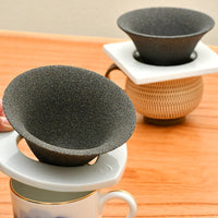 【日本工藝堂】 有田陶瓷 咖啡過濾器 39Arita 優質木盒裝 陶瓷過濾器套裝