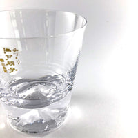 【日本工藝堂】 江戶玻璃杯 洋酒杯 酒杯 威士忌杯 富士山岩琉璃
