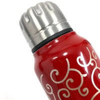 【日本工藝堂】 越前漆器 umbrella bottle 保冷保溫瓶URUSHI 不銹鋼真空瓶 ES-TN-3
