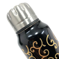 【日本工藝堂】 越前漆器 umbrella bottle 保冷保溫瓶URUSHI 不銹鋼真空瓶 ES-TN-4