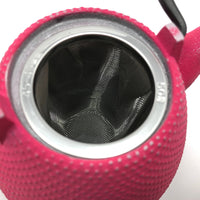 【日本工藝堂】 南部鉄器 茶壺 圓頂型（富士型）0.4L 玫瑰粉色
